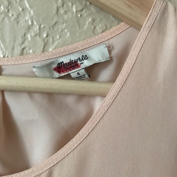 Madewell Silk Pleated Dress - Picture 6 of 7